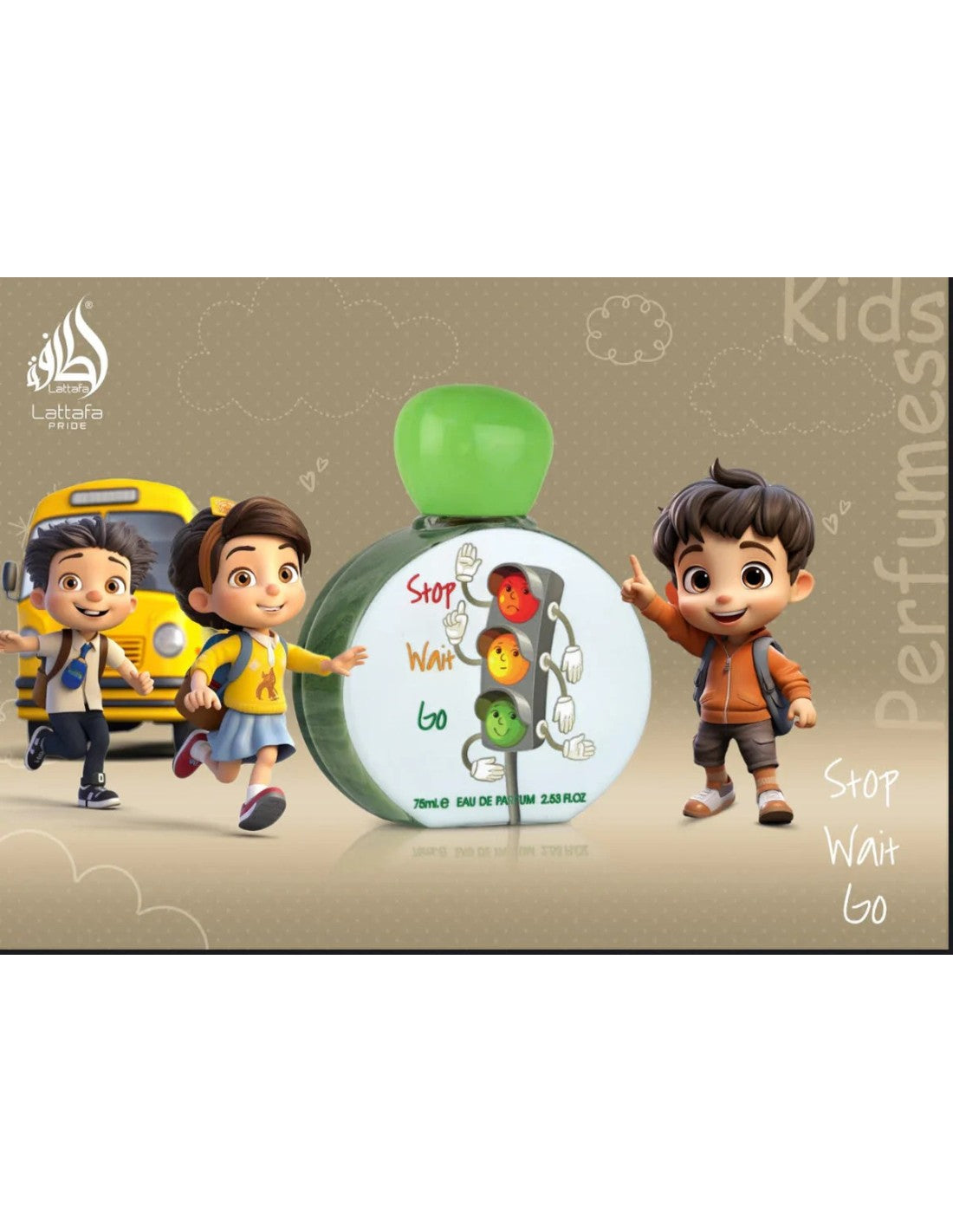 Stop Wait Go de Lattafa Pride Niños