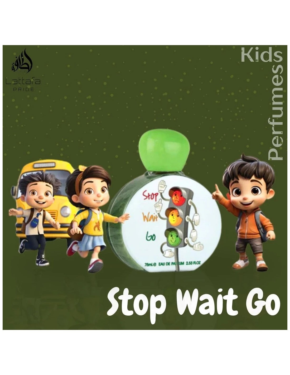 Stop Wait Go de Lattafa Pride Niños