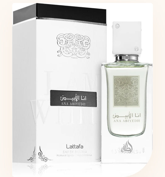 Ana Abiyedh White de Lattafa 60ML